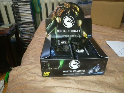 Mortal Kombat X коллекционные карточки