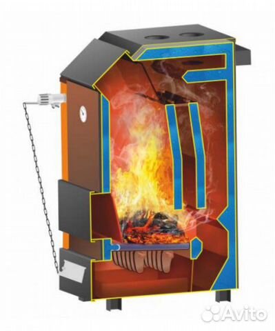 Котел длительного горения Магнум 15-20-30 Новосиб