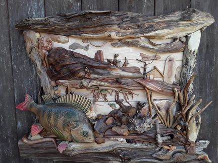 Панно Окунь