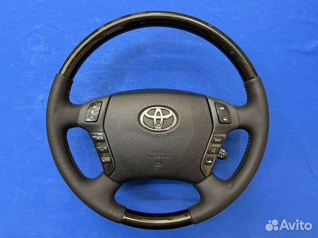 Мультируль с косточкой дерево и подогревом Toyota