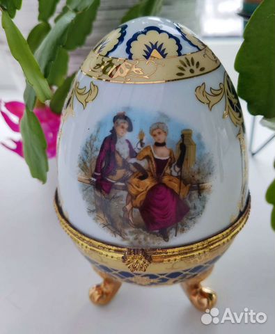 Шкатулка декоративная Яйцо