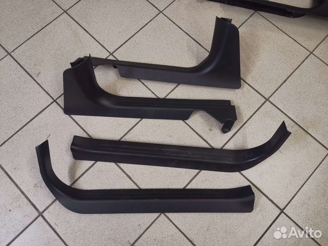 Комплект накаладки на порог Mercedes w220