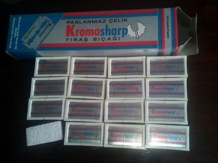 Лезвия Kromasharp Нож для бритвы