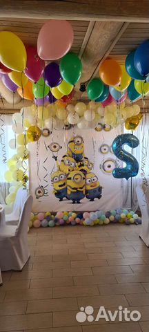 Банер на день рождения б/у