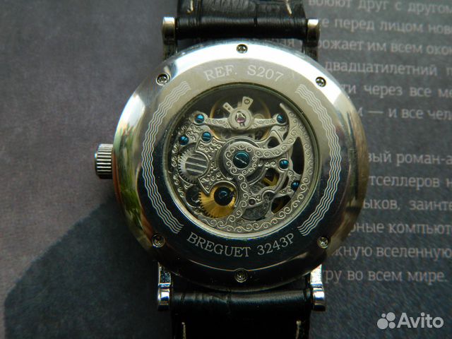 Мужские наручные часы Скелетоны breguet №365