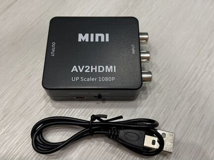 RCA в hdmi Конвертер преобразователь переходник