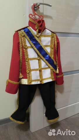 Детский костюм щелкунчика, гусара, солдата