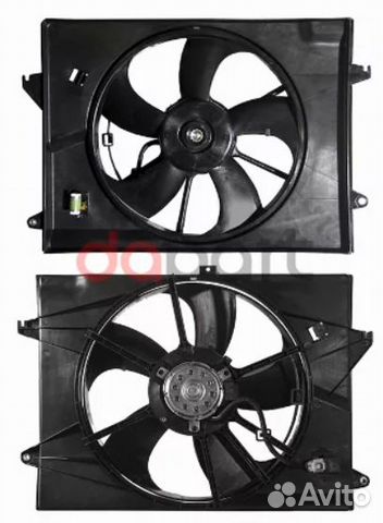 Диффузор радиатора в сборе KIA optima 2,0/2,4 16