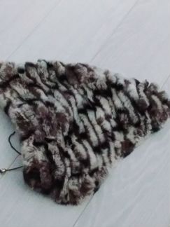 Женский меховой капор