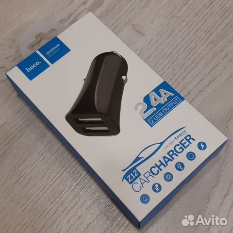 Автомобильное зарядное устройство Hoco Z12