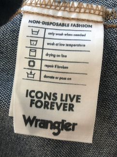 Джинсовая куртка wrangler