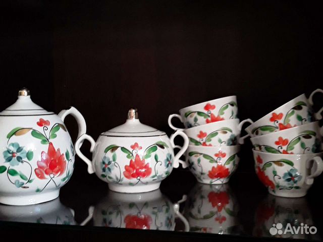 Сервиз чайный Туркменистан, времён СССР