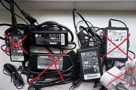 Блоки питания, кабели питания, usb-кабели б/у