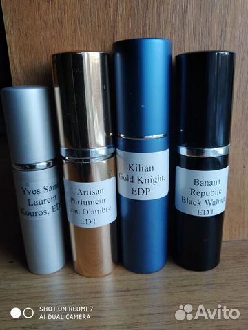 Парфюмерия оригинал, отливанты