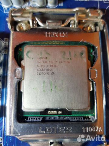 Процессор Intel Core i3-2100 с видеоядром