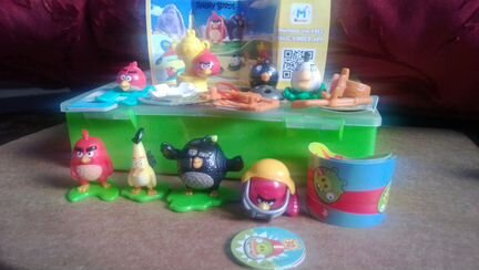 Энгри бердз 2016 киндер сюрприз и др новинки 2016