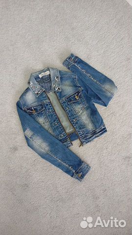 Джинсовая куртка для девочки