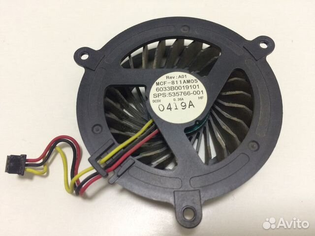Вентилятор ноутбука HP Probook 4515S, 4510S