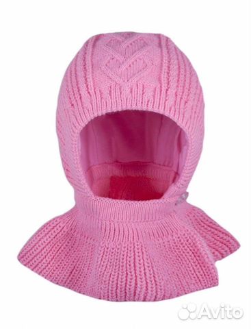 Шапка шлем для девочки