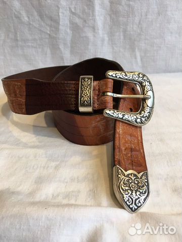 Ремень кожа Alba moda Италия