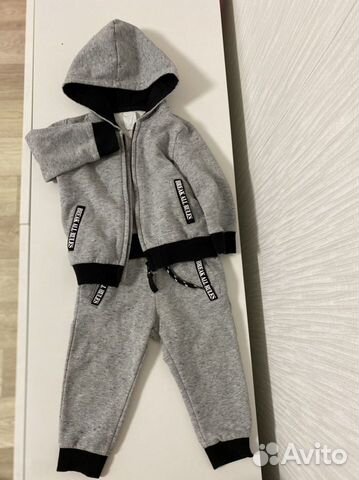 Спортивный костюм на флисе детский