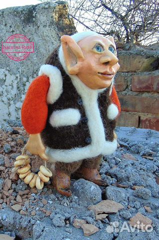 Мужчек Домоседушка кукла авторская работа