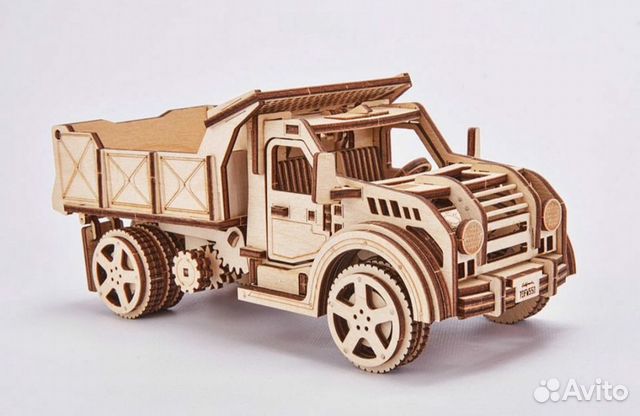 Конструктор из дерева Wood Trick грузовик