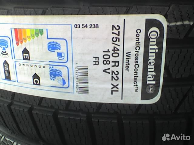 Continental ContiCrossContact Winter 275/40 R22 108V