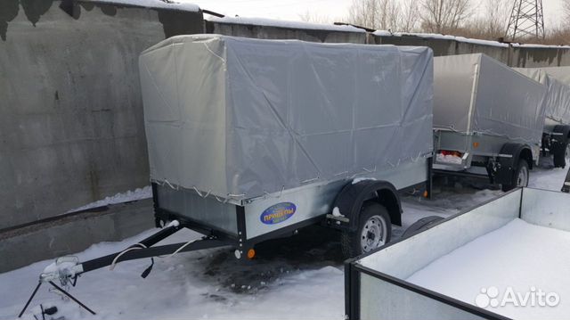 Прицеп легковой Б-2.5 алтай кузов 250х130 с тентом