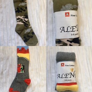 Новые детские колготки на 5-6 лет