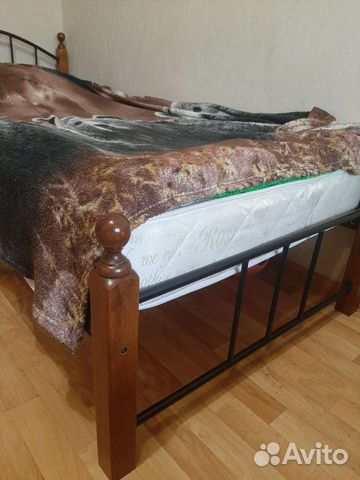 Кровать+ матрас