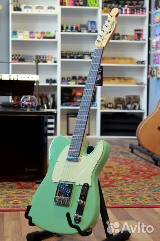 Электрогитара Prodipe jmftc80rasg TC80RA зеленая