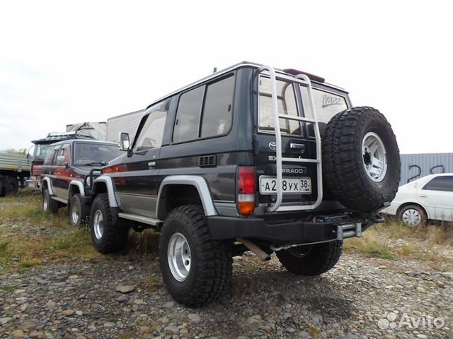 Задний бампер Land Cruiser Prado 7x (LJ,KZJ,HZJ)