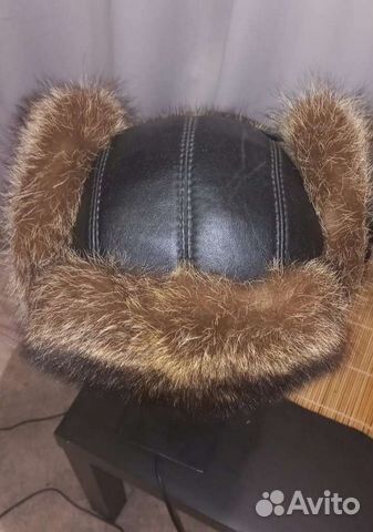 Мужская шапка ушанка