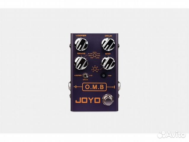Joyo R-06-OMB-loop/drummachine Педаль Лупер/Драм-м