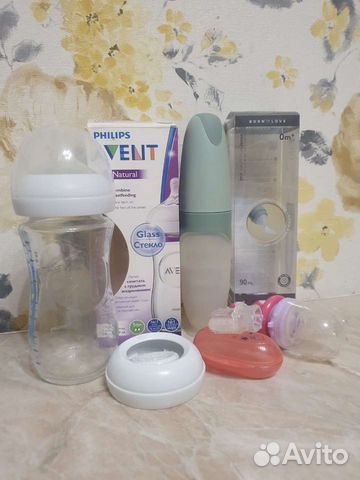 Посуда для кормления, клипсы для соски