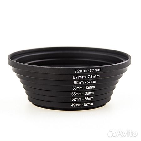 Переходные повышающие кольца для фильтров