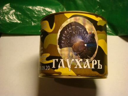 Сувенир Банка Глухарь