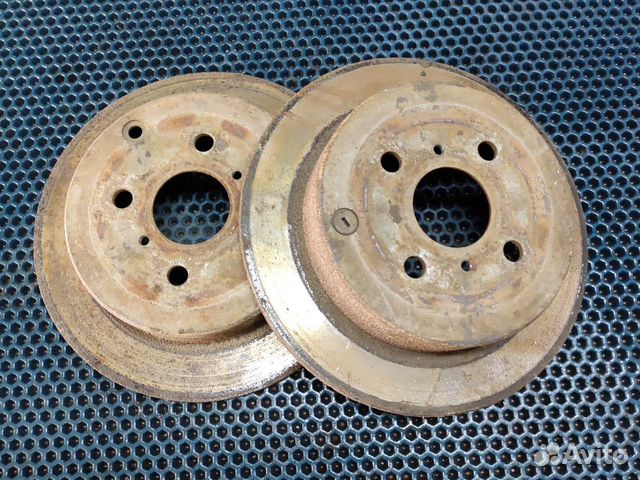 Диск тормозной задний Toyota Yaris Funcargo