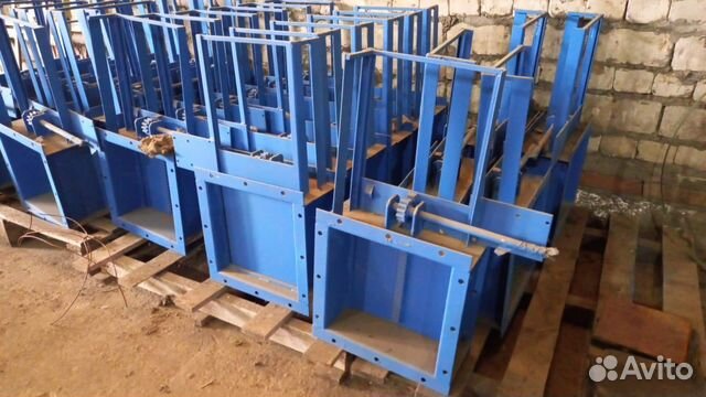 Задвижка реечная ручная и с электроприводом