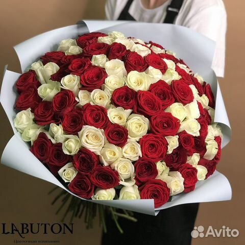 Букет 51 Роза Цветы Розы
