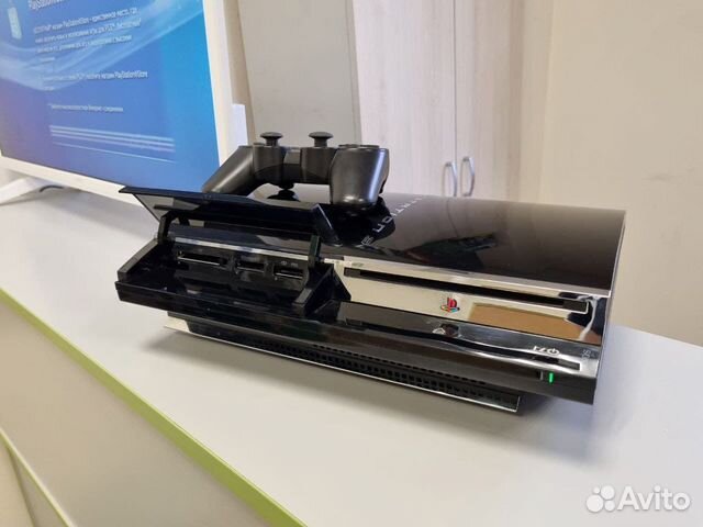 Редкая PS3 fat cechc08 Читает диски от PS1/PS2/PS3