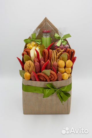 Мужские съедобные букеты