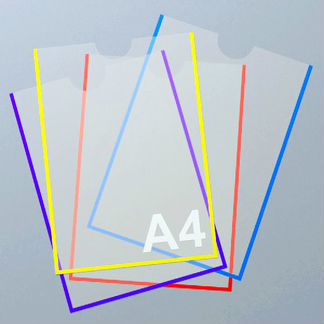 Карманы А4 для стендов