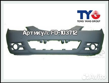Бампер передний грунт мазда 3 1 поколение