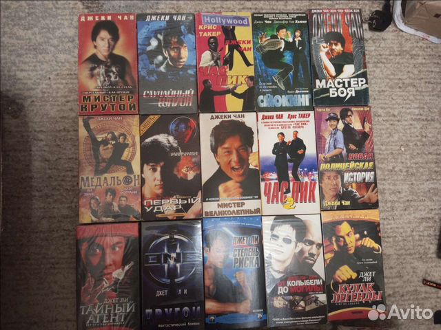 Видеокассеты vhs 155 шт купить в Курске | Электроника | Авито