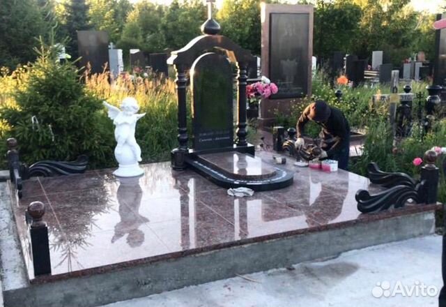 Памятники,Установка памятников, благоустройство