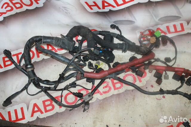 Проводка двигателя Audi A8 D3