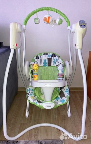 Шезлонг-качели