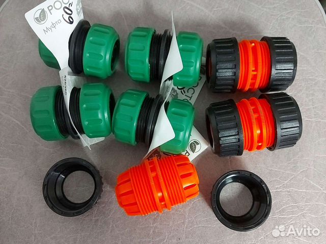 Муфты для шланга, полив,быстрый съем, для крана